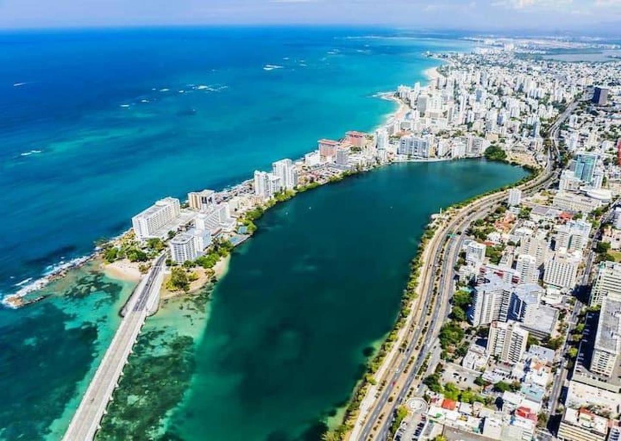 Pr Rentals Beach Front Penthouse A 604 San Juan Eksteriør bilde